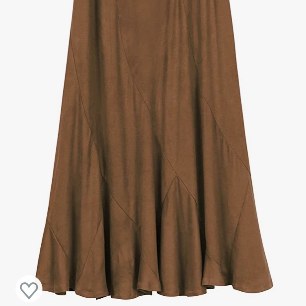 Urban Coco Vintage Inspired Midi Skirt